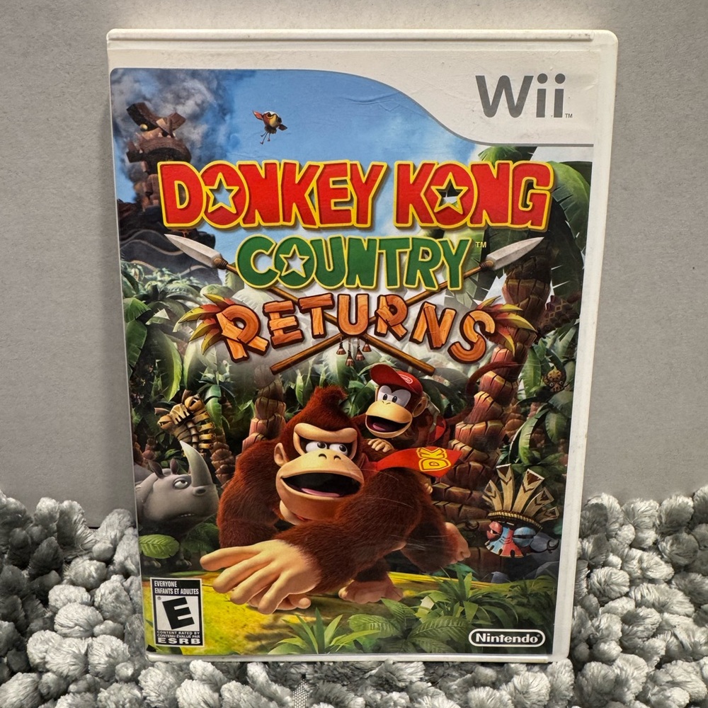 Wii Donkey Kong country returns
